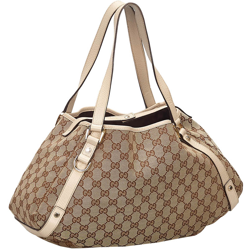 

Gucci Brown/Beige GG Canvas Jacquard Pelham Shoulder Bag