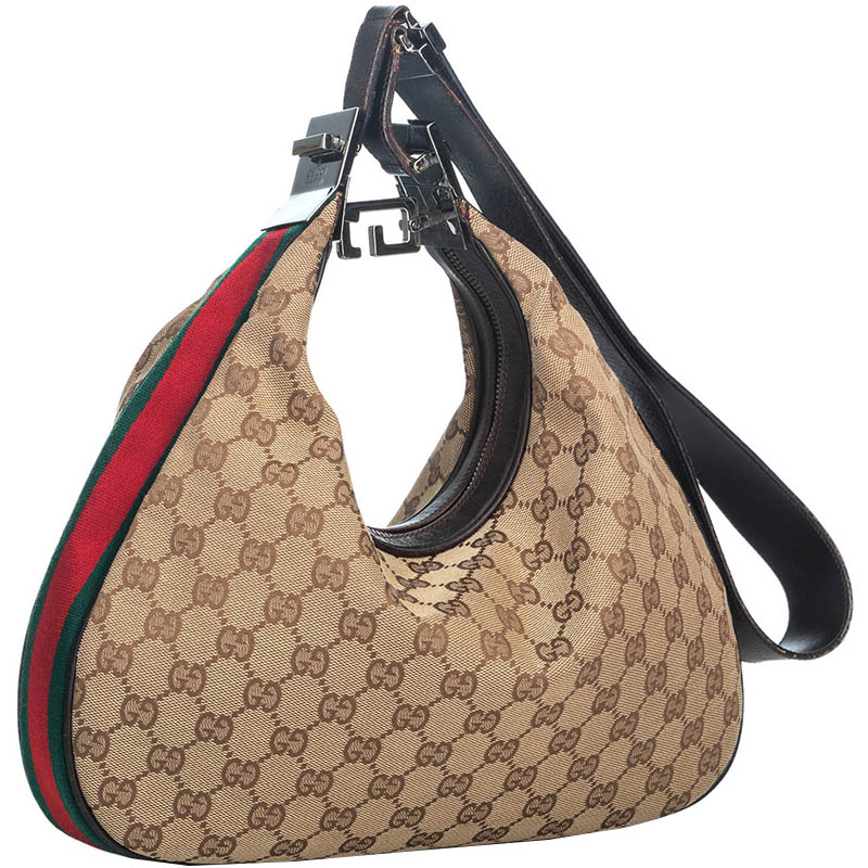 

Gucci Brown/Beige GG Canvas Shoulder Bag