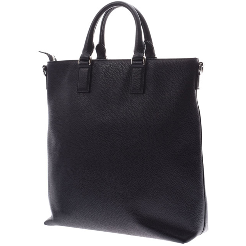 

Gucci Black Leather Verticle Tote Bag