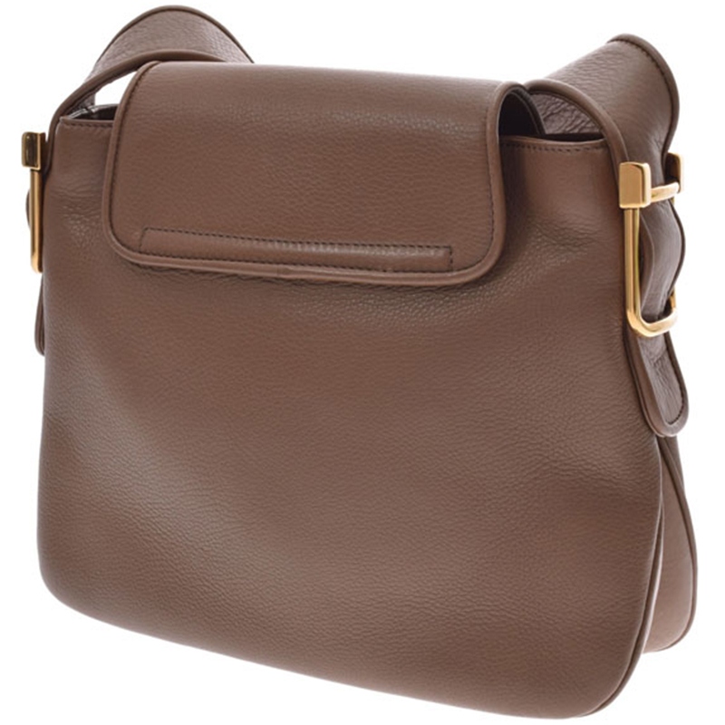 

Gucci Brown Leather Shoulder Bag