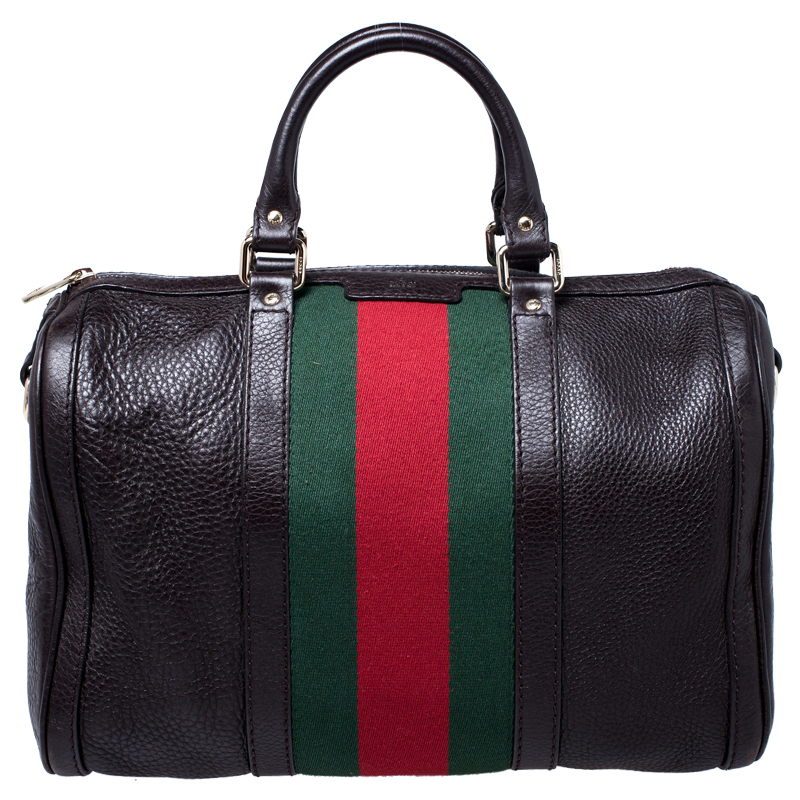 Vintage Leather Gucci Handbag Paul Smith