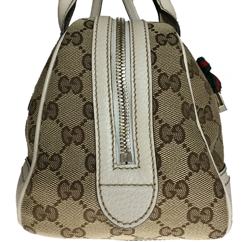 

Gucci Off White/Beige GG Canvas Shoulder Bag