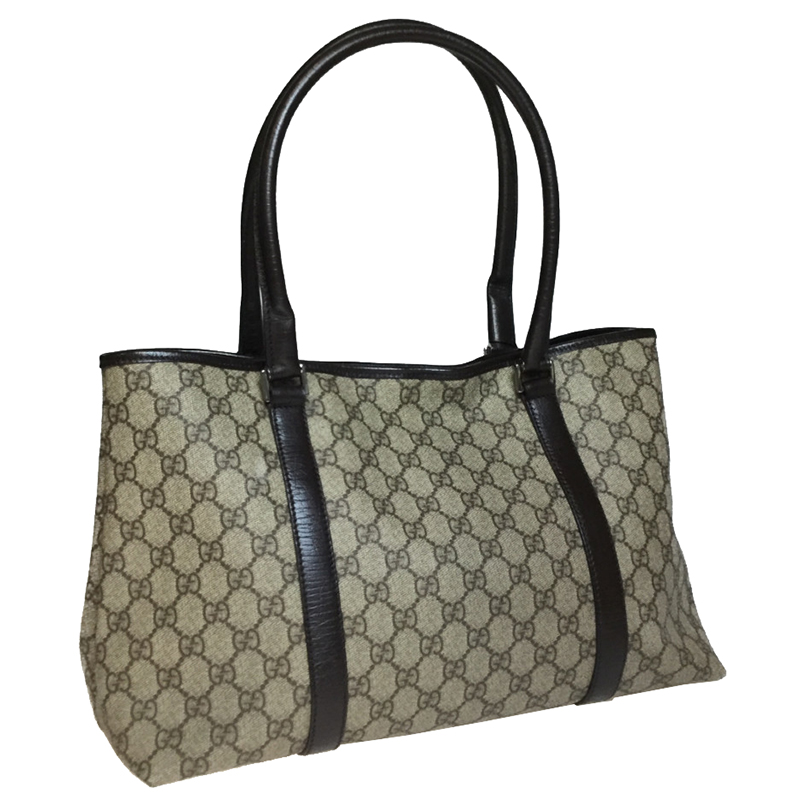 

Gucci Brown/Beige GG Supreme Canvas Bag