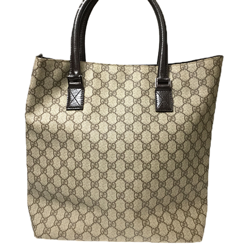 

Gucci Dark Brown/Beige GG Canvas Tote Bag
