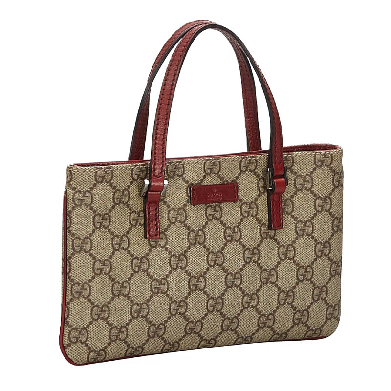 

Gucci Brown/Beige GG Supreme Canvas Handbag