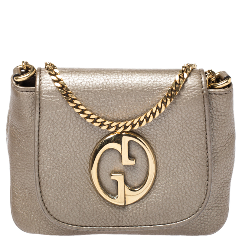 gucci bag with gold chain