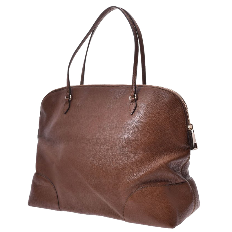 

Gucci Brown Leather Shoulder Bag