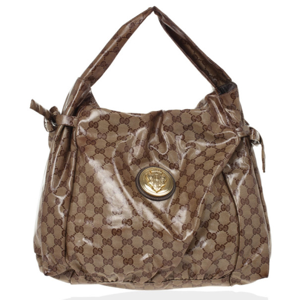 Pre Owned Gucci GG Crystal Hysteria Medium Hobo