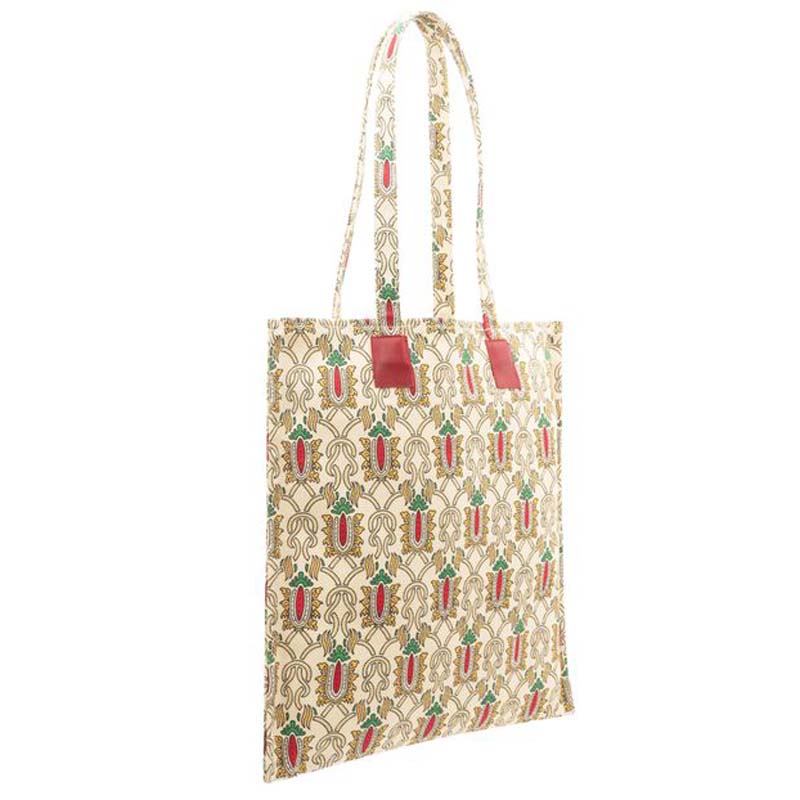 

Gucci Brown Printed Canvas Tote
