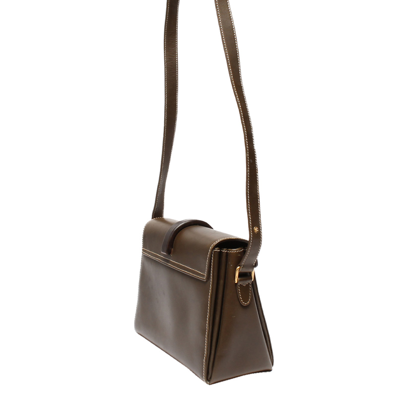 

Gucci Dark Green Leather Shoulder Bag
