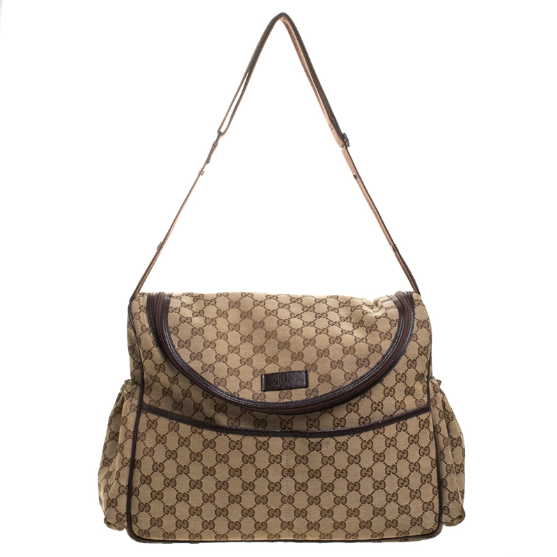 gucci fawn diaper bag