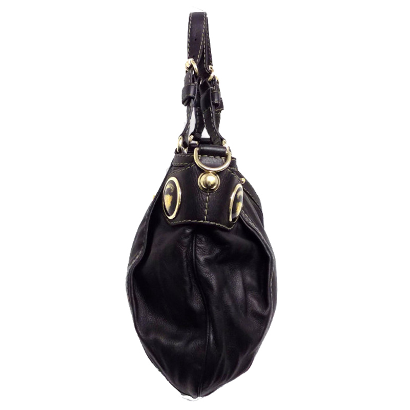 

Gucci Black Leather Hysteria Bag