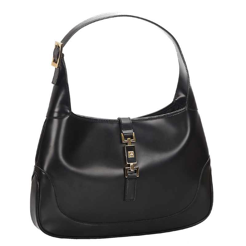 

Gucci Black Leather Jackie Shoulder Bag