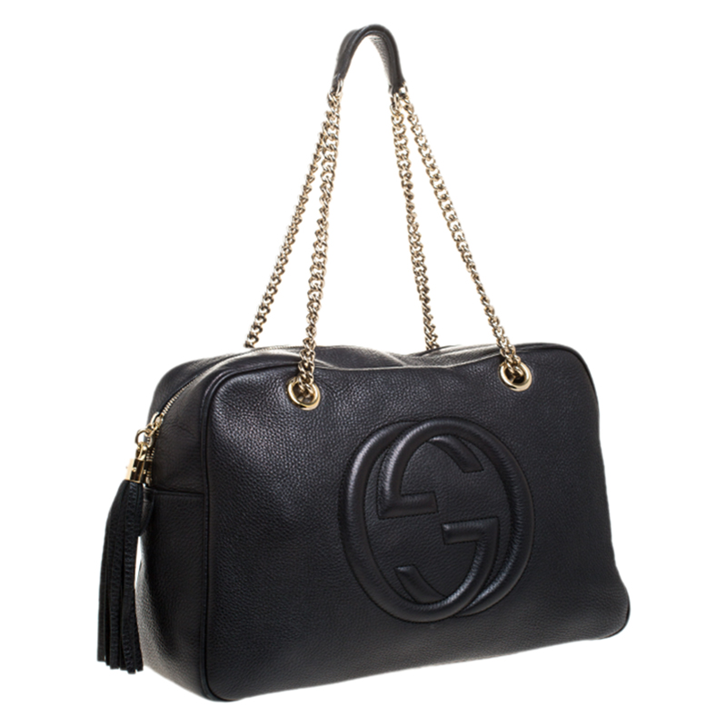 Pre-owned Gucci Hobo Bag Soho Large Black, ModeSens