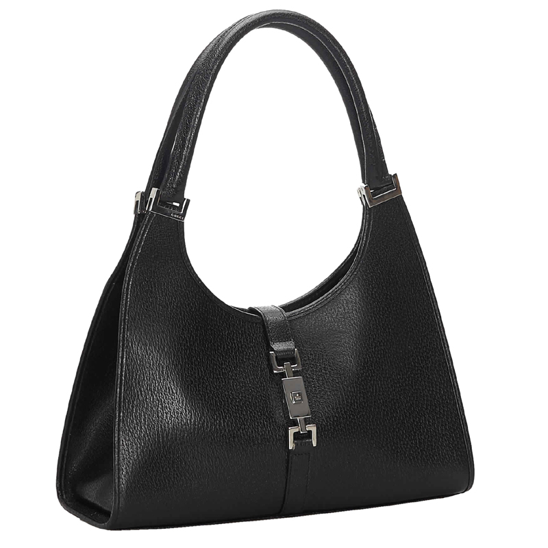 

Gucci Black Leather Jackie Bag