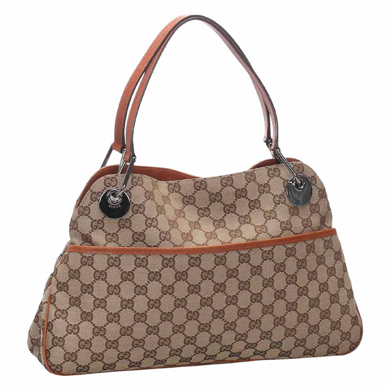 

Gucci Brown/Beige GG Canvas Eclipse Tote Bag