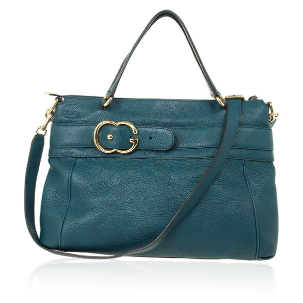 Pre Owned Gucci GG Leather Hobo