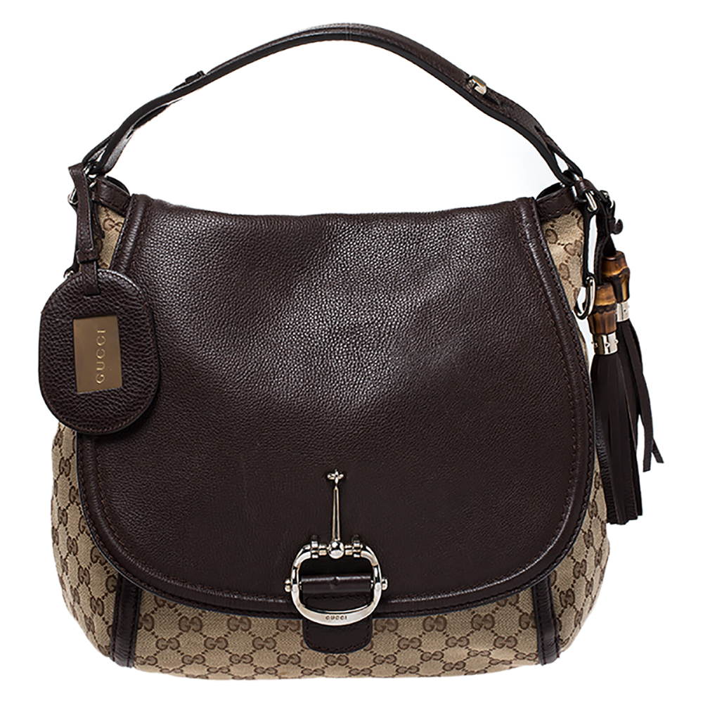 gucci techno horsebit flap bag