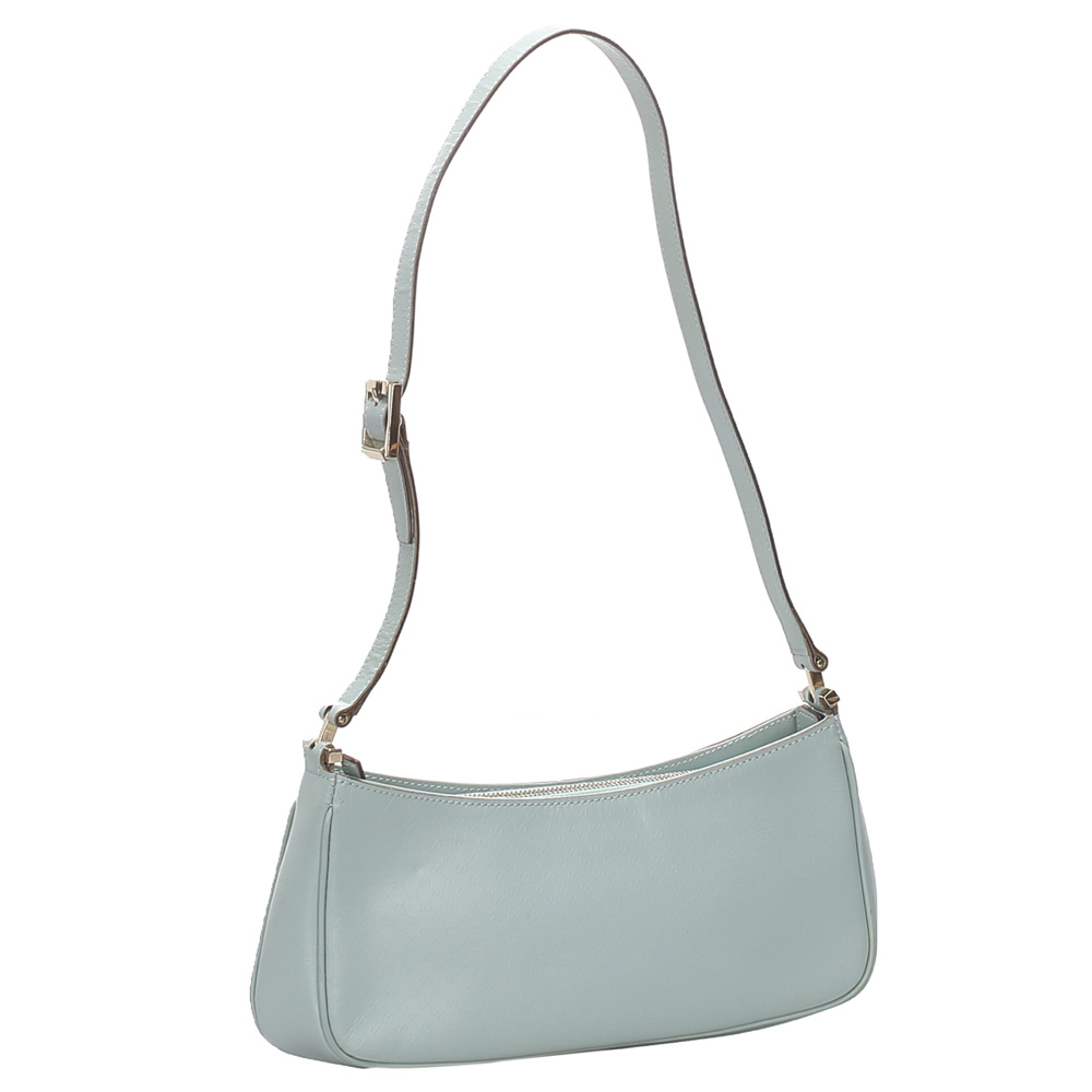 

Gucci Blue Microguccissima Leather Baguette