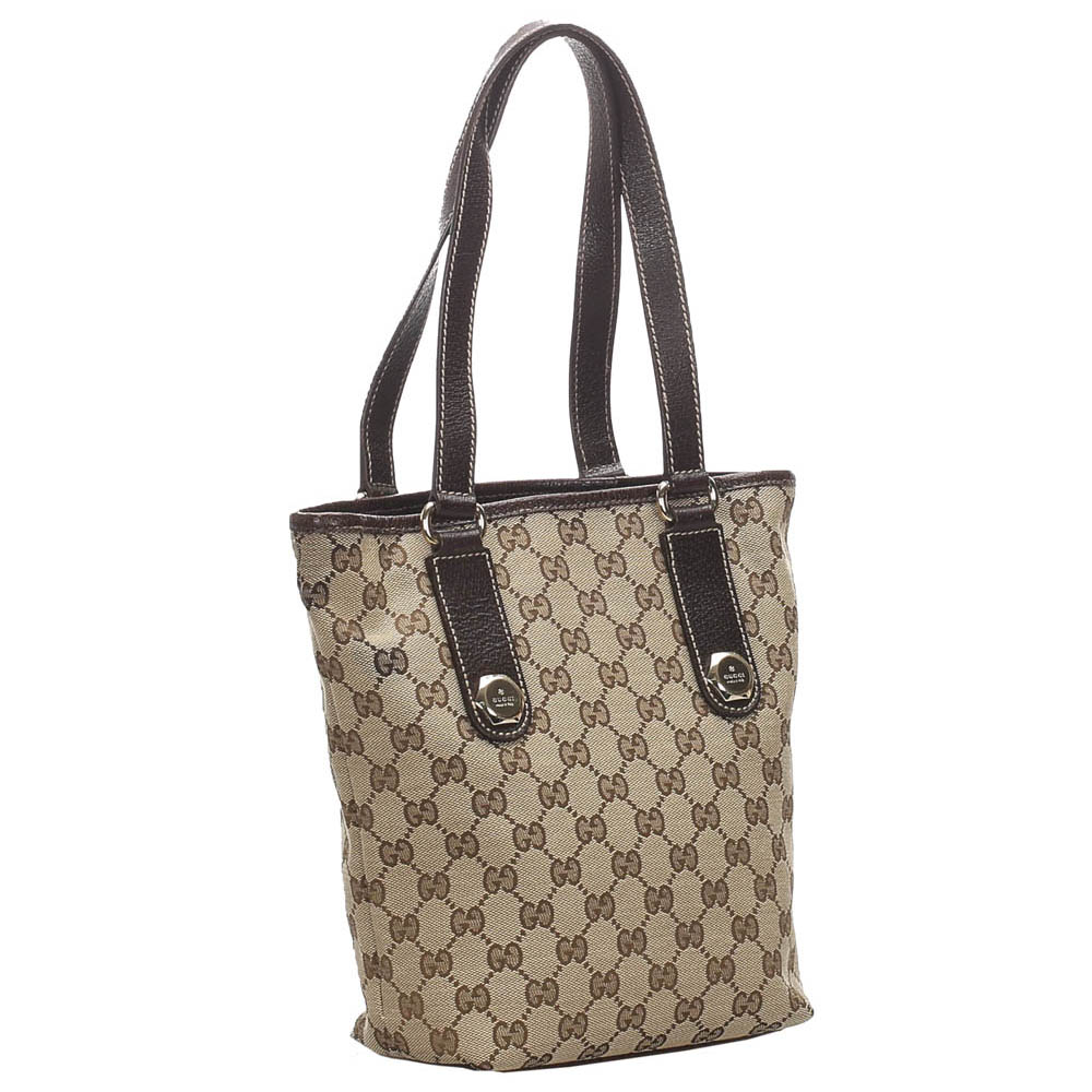 

Gucci Brown/Beige GG Canvas Tote Bag