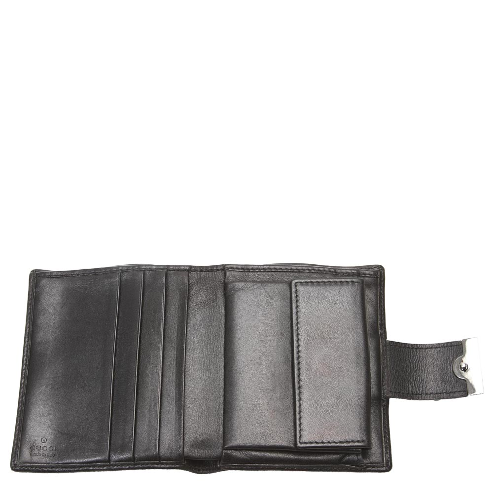 

Gucci Black GG Canvas Bi-Fold Wallet