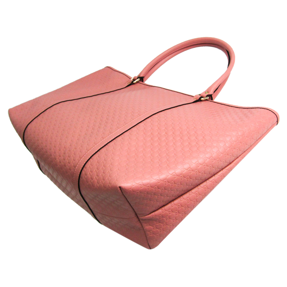 

Gucci Pink Micro Guccissima Leather Nice Tote Bag