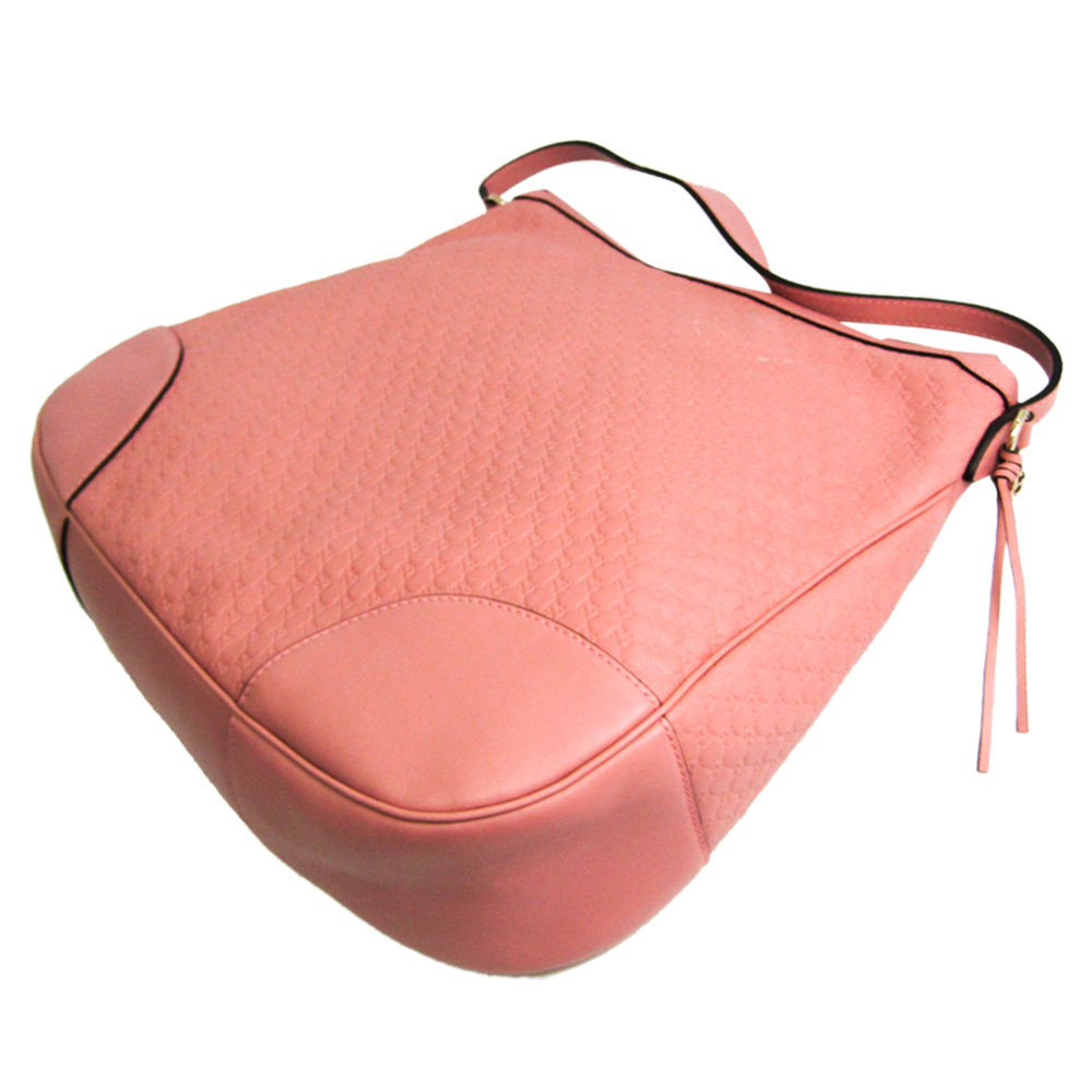 

Gucci Pink Micro Guccissima Leather Hobo Bag