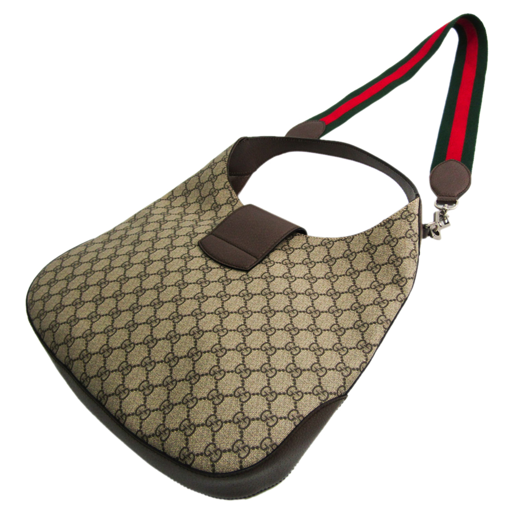 

Gucci Beige/Dark Brown GG Supreme Canvas Dionysus Medium Hobo Bag