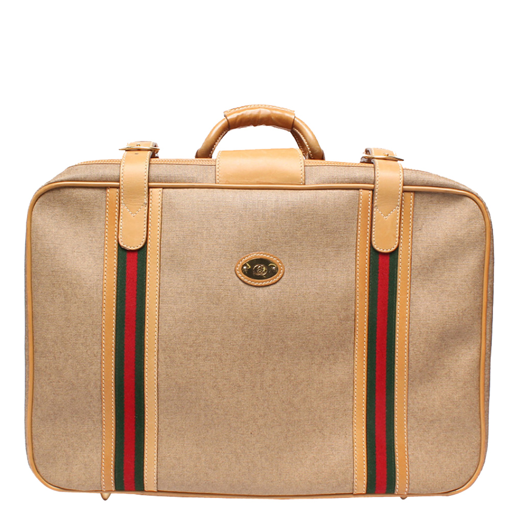 gucci suitcase vintage