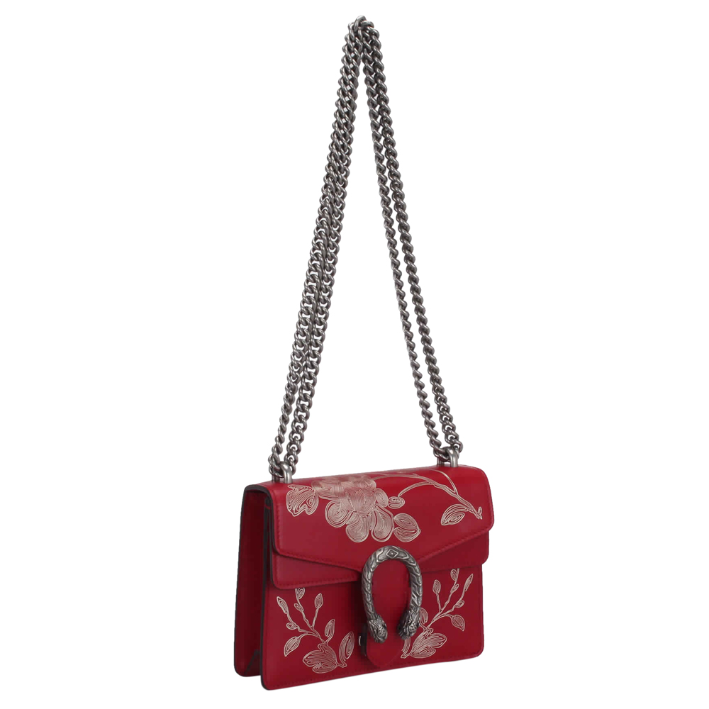 

Gucci Red Mini Dionysus Chinese New Year Shoulder Bag