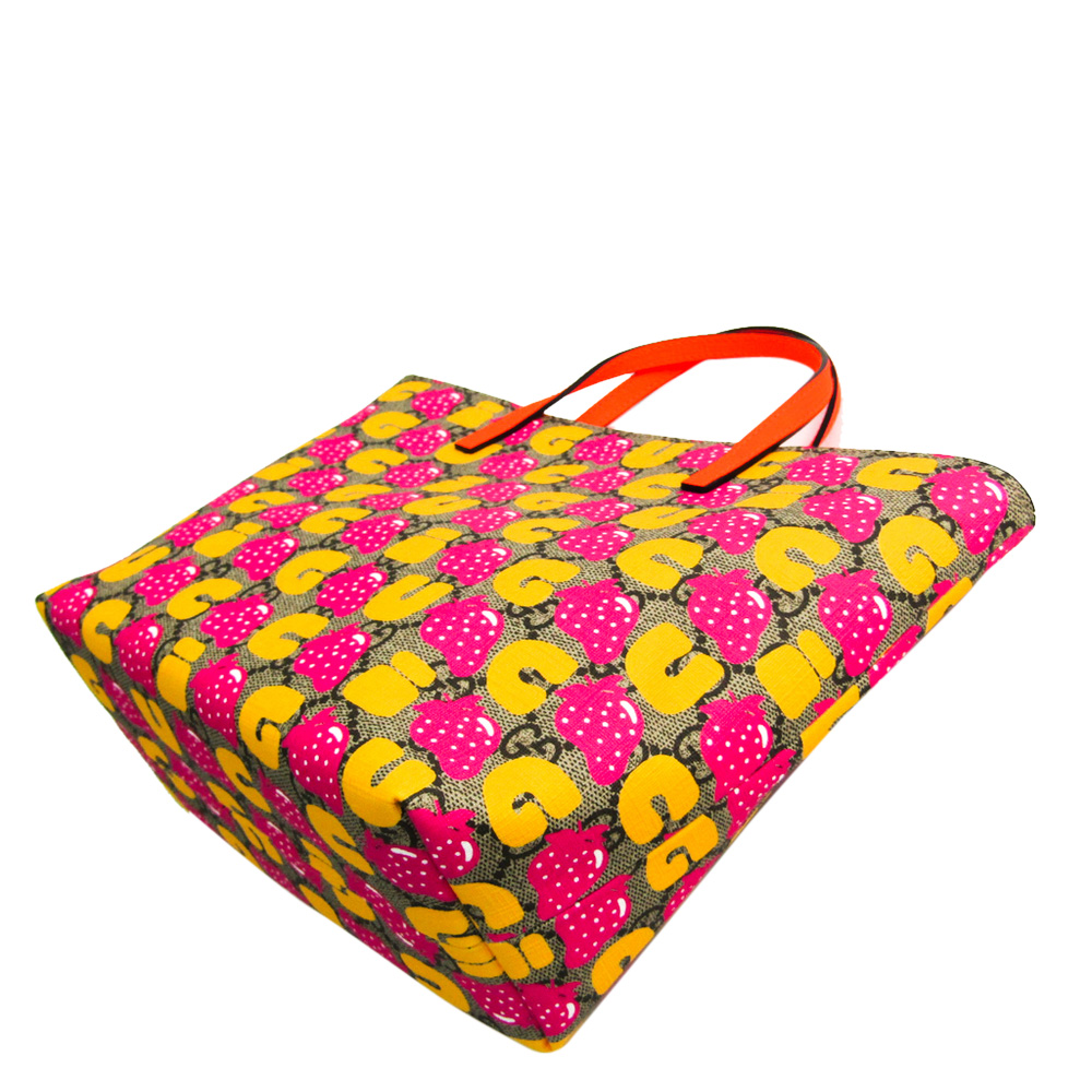 

Gucci Multicolor GG Supreme Canvas Kids Tote Bag
