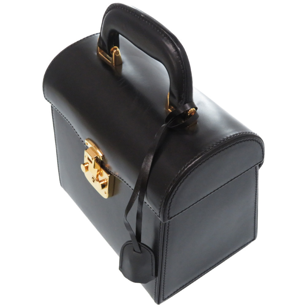 

Gucci Black Leather Vintage 0025 Lady Rock Vanity Bag