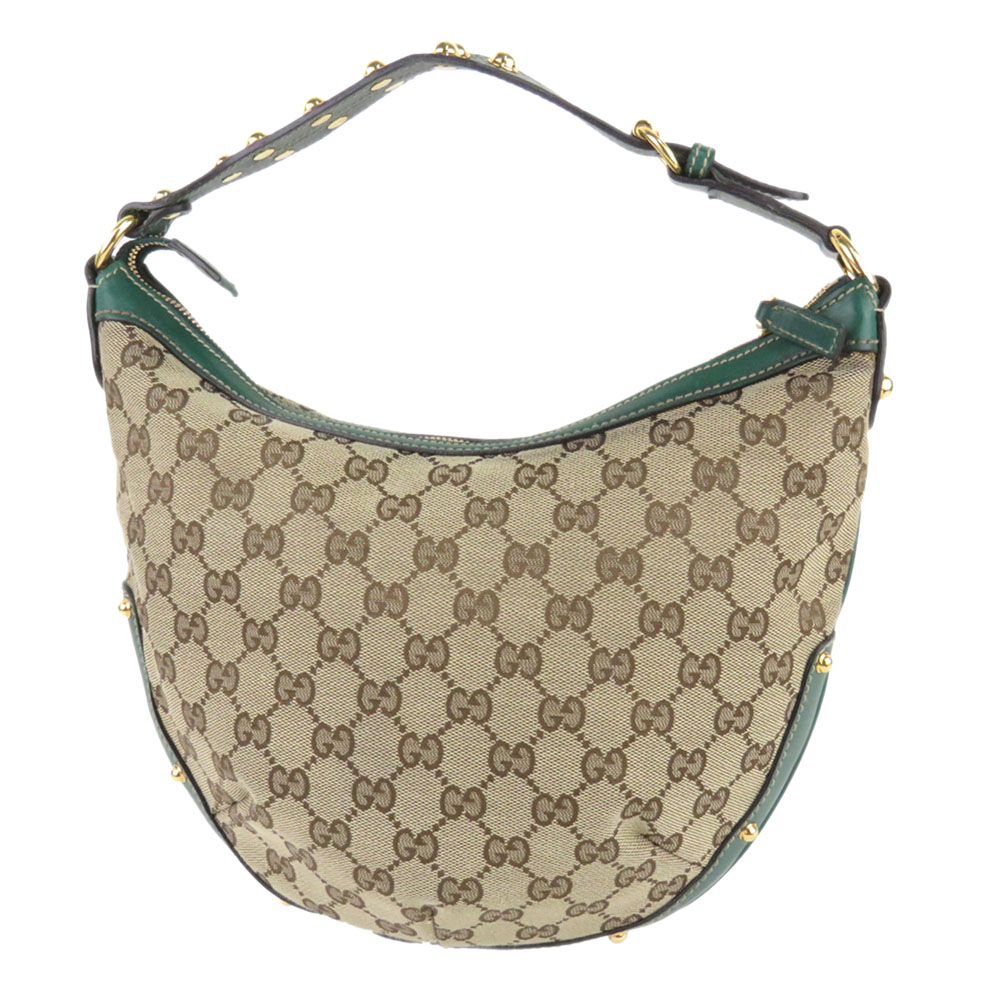 

Gucci Brown GG Canvas Pina Hobo Bag, Beige