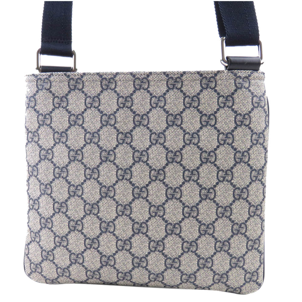 

Gucci Brown GG Supreme Canvas Crossbody Bag, Beige