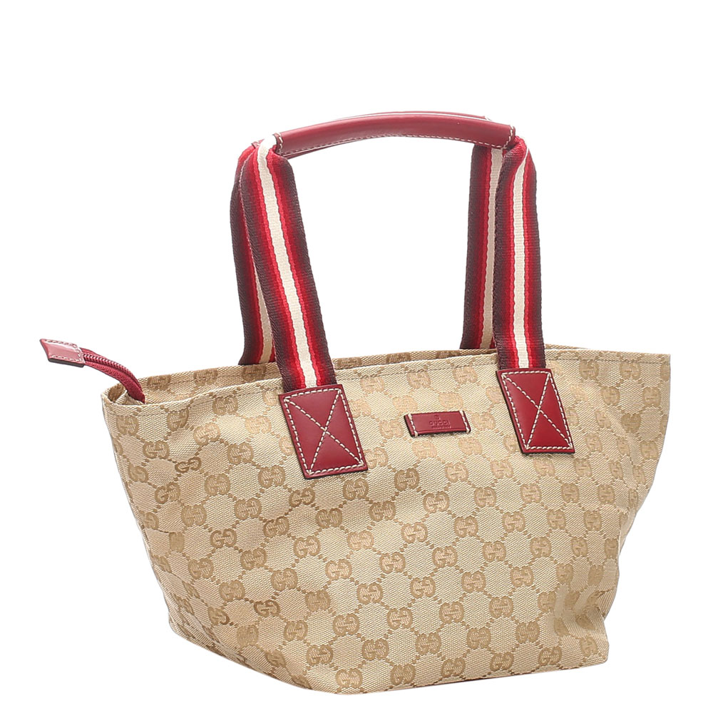 gucci beige tote bag