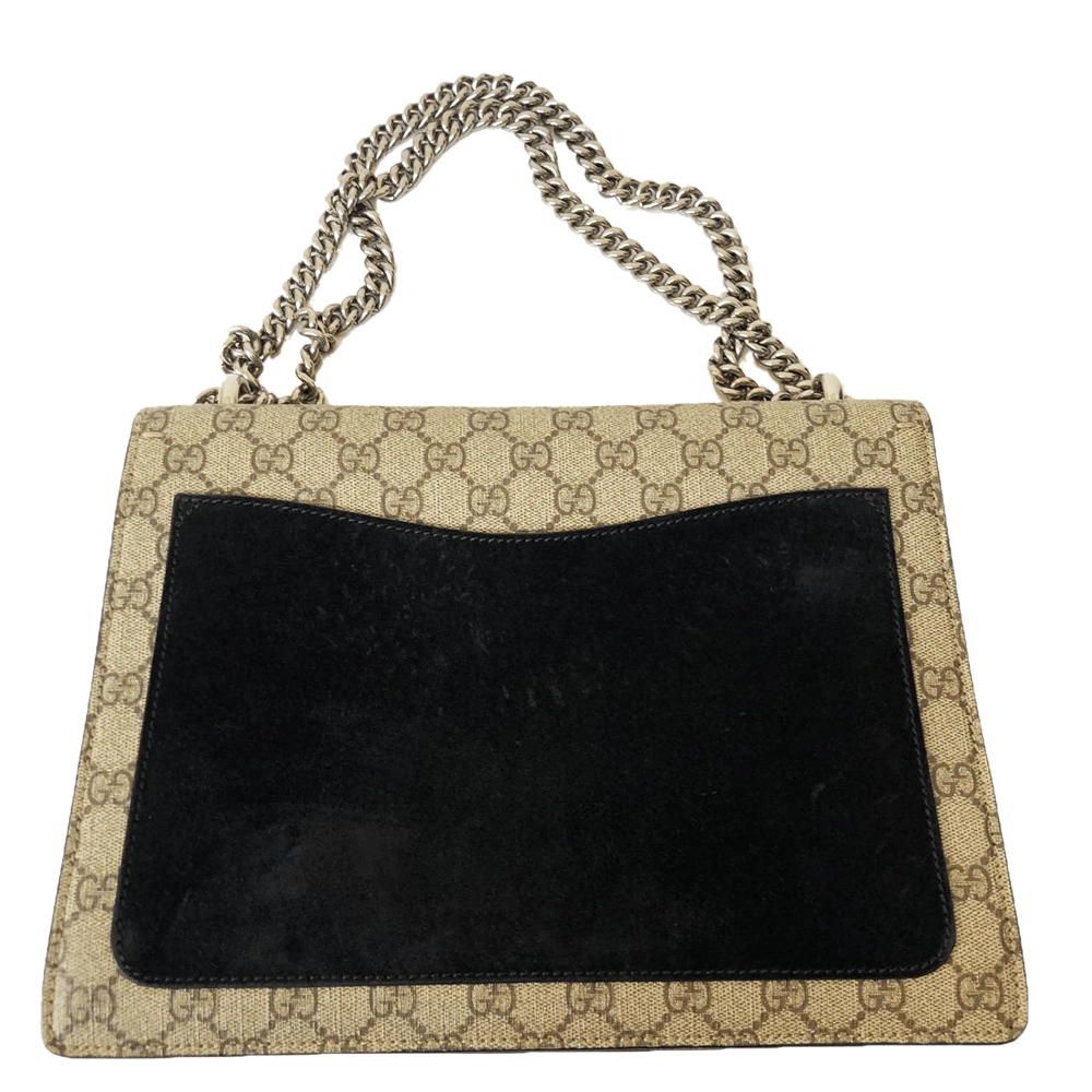 

Gucci Brown GG Supreme Canvas Dionysus Medium Bag