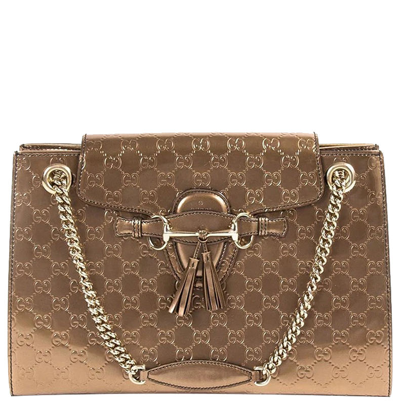 gucci purse with gold chain