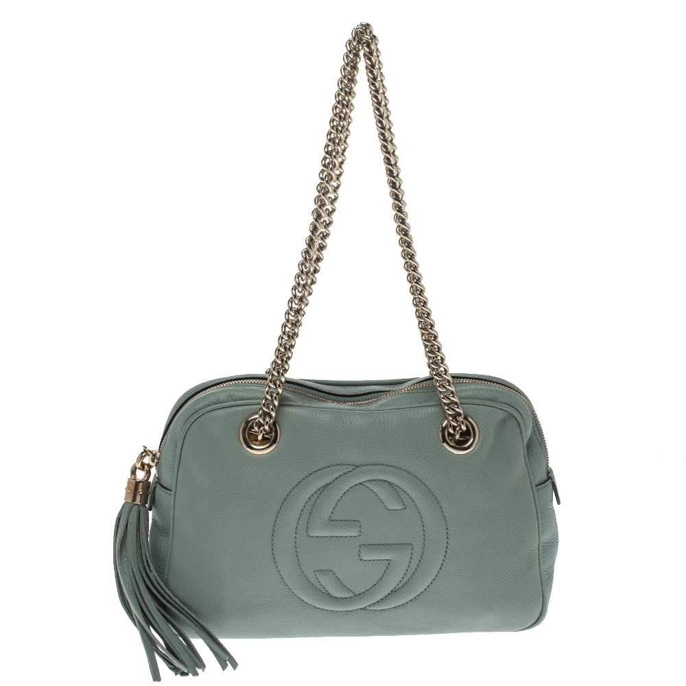 gucci medium soho chain shoulder bag