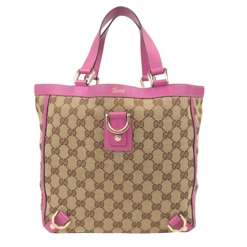 gucci pink tote bag