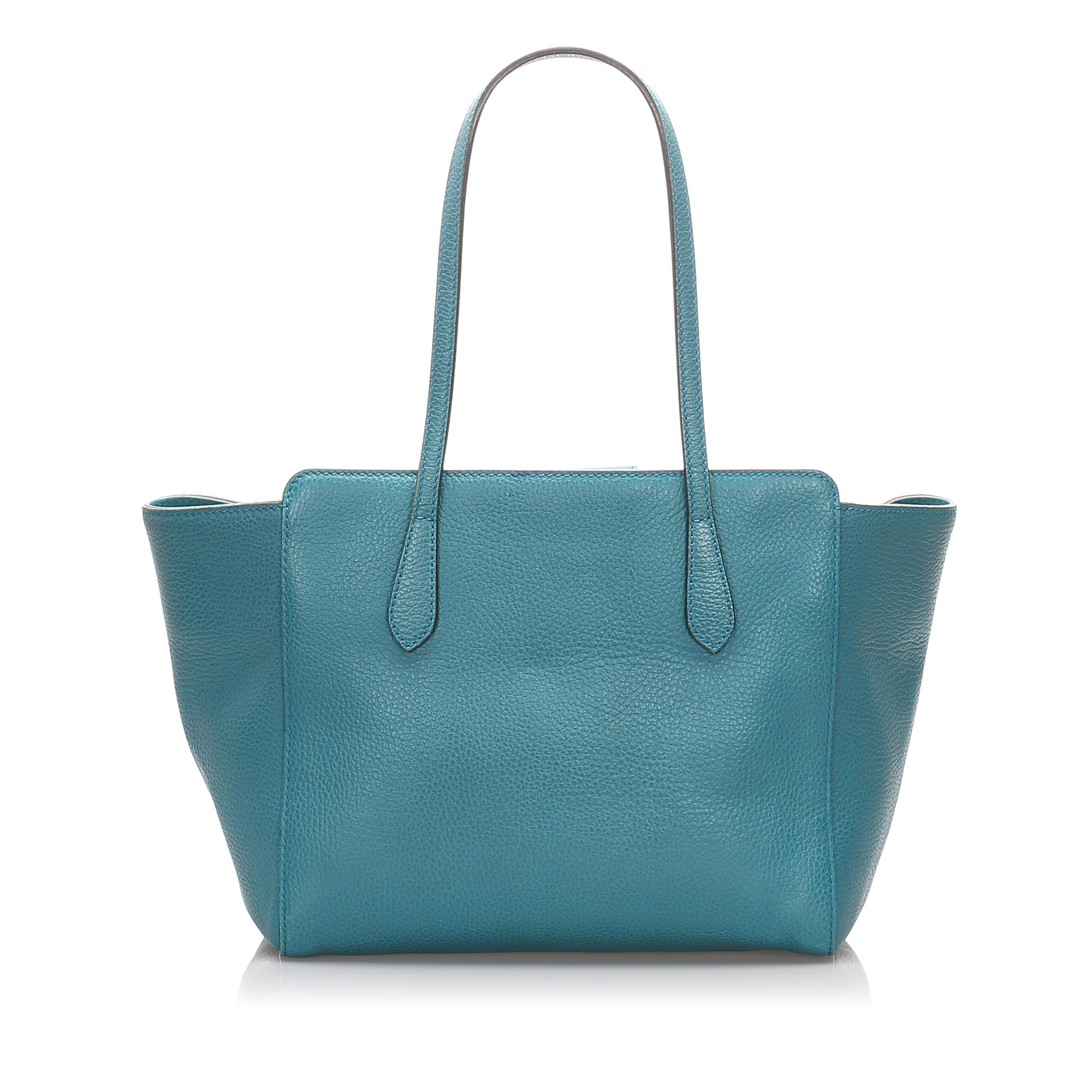 gucci blue tote bolsa