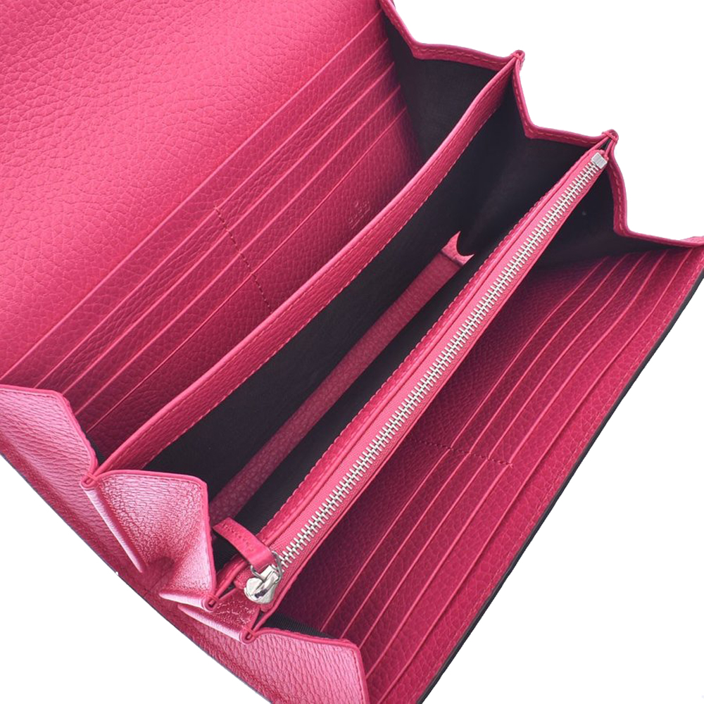

Gucci Pink Leather Dionysus Mini Chain Wallet Bag