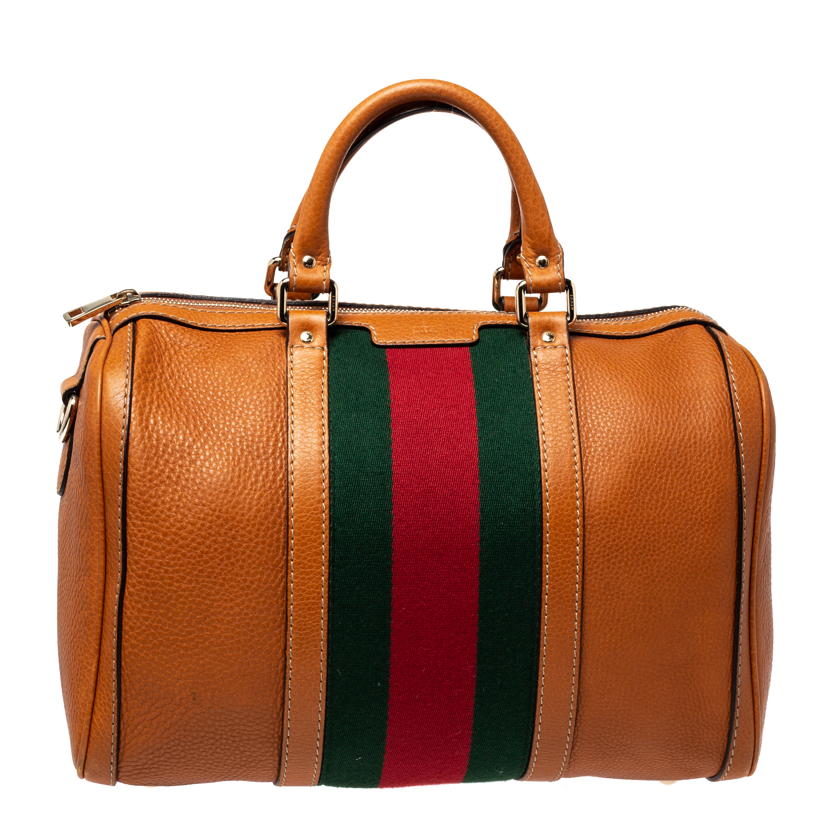 gucci tan leather handbag