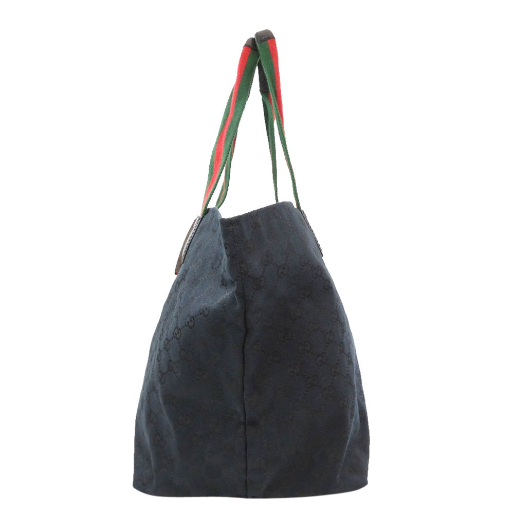 

Gucci Black GG Canvas Large Tote Bag