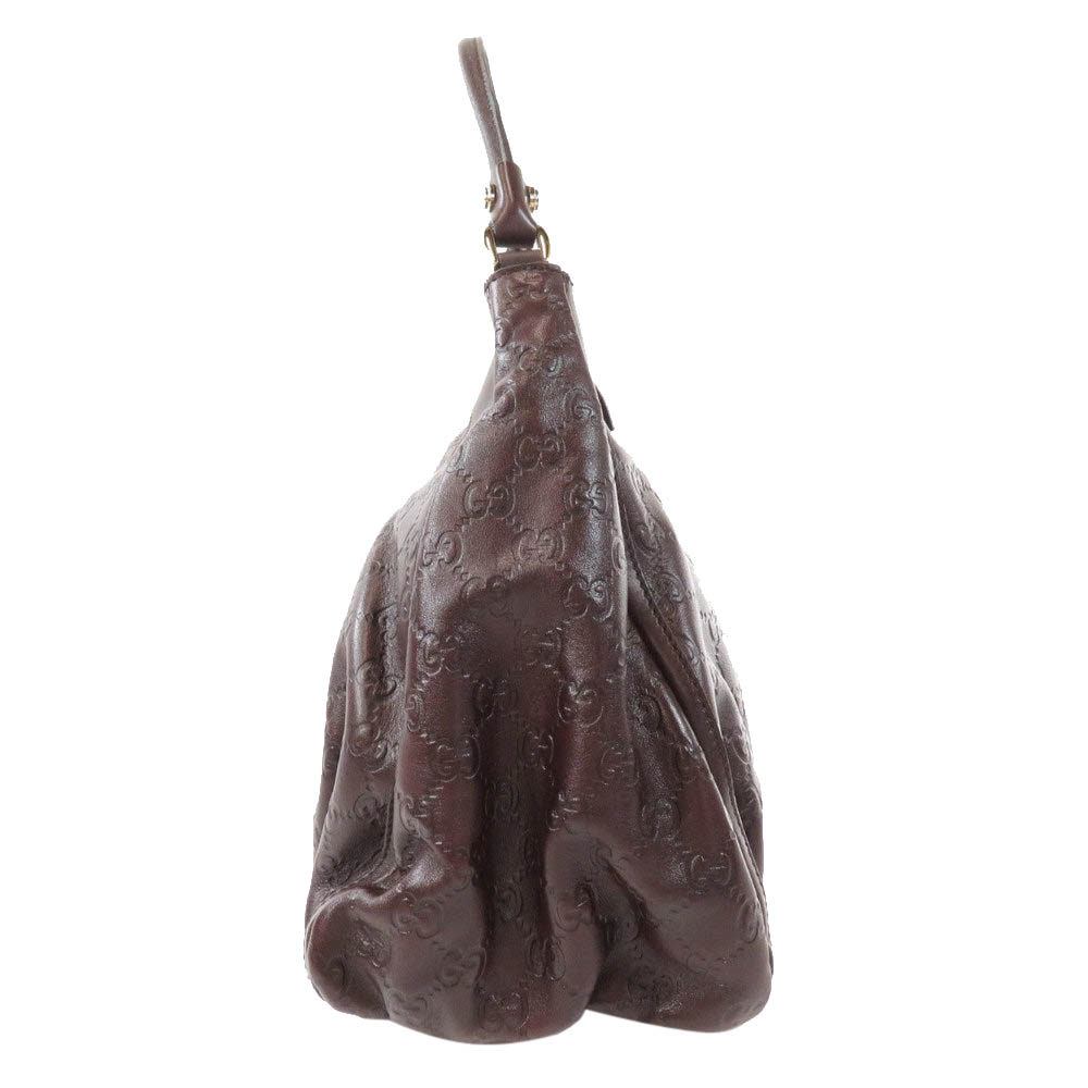 

Gucci Brown Guccissima Leather D Ring Hobo Bag