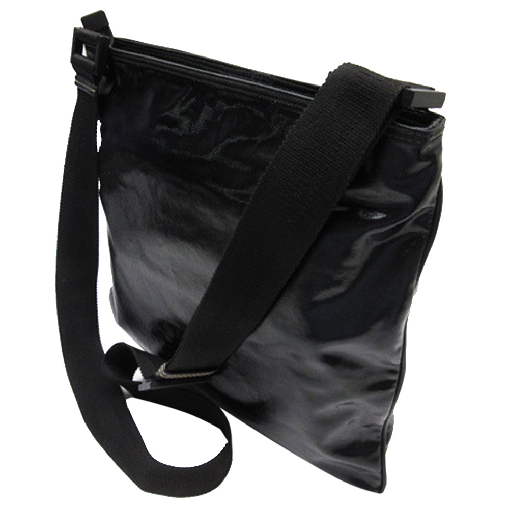 

Gucci Black Patent Leather Shoulder Bag