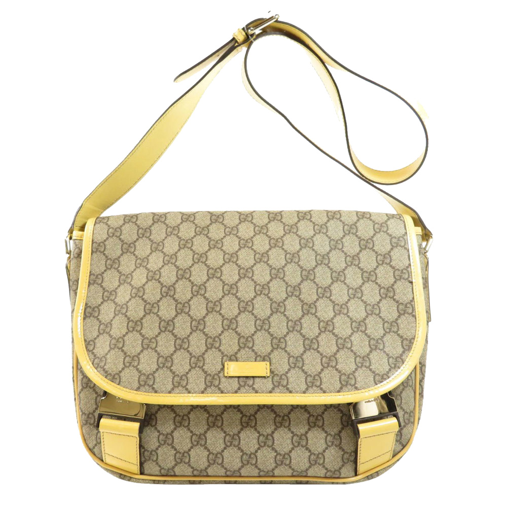 Gucci Brown GG Supreme Canvas Imprime Messenger Bag Gucci | TLC