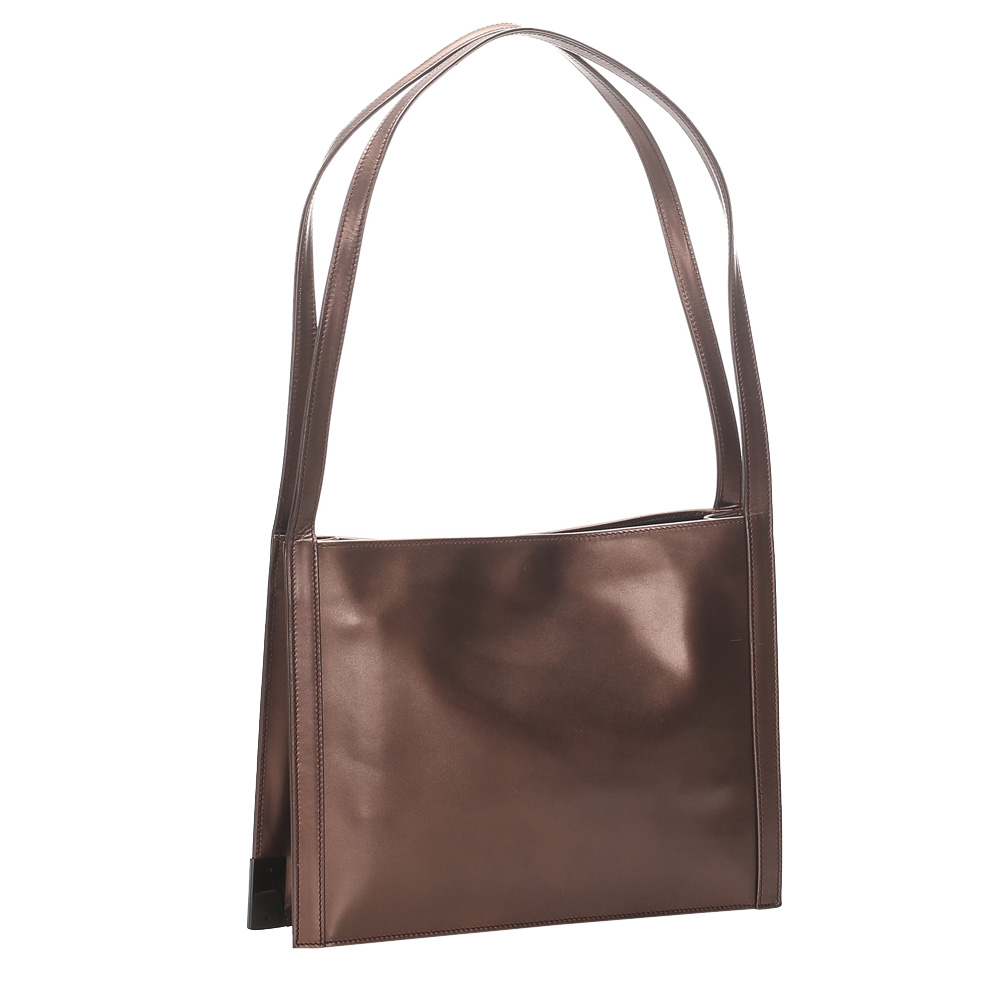 

Gucci Brown Calf Leather Shoulder Bag