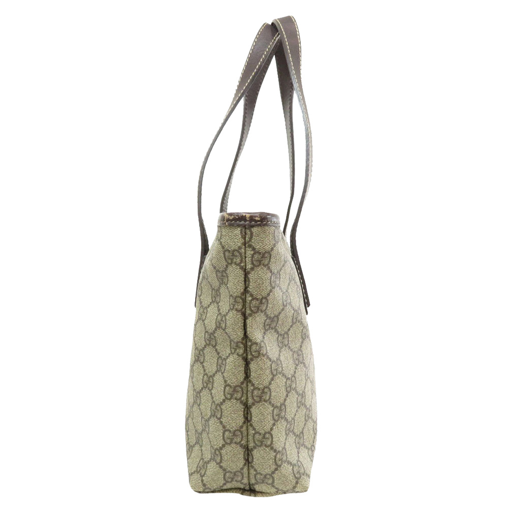 

Gucci Brown GG Coated Canvas Supreme Tote