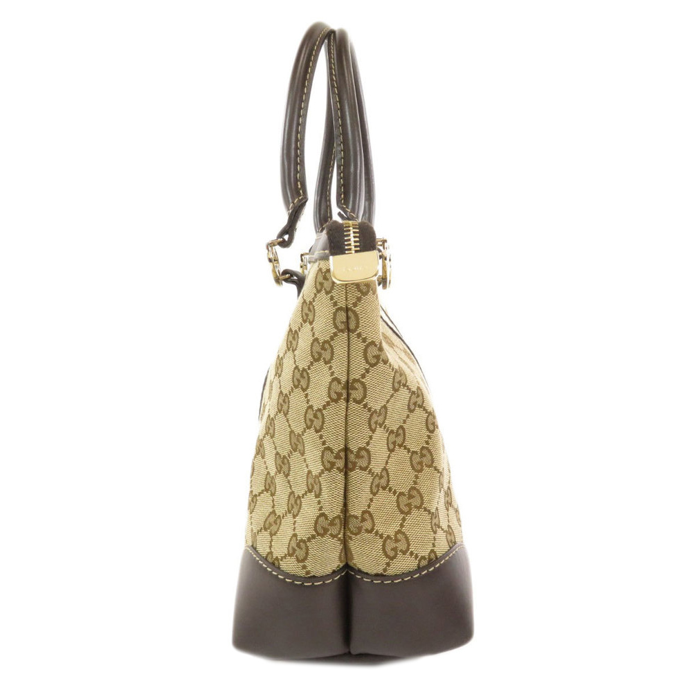

Gucci Brown GG Canvas And Leather Lovely Heart Interlocking G Tote