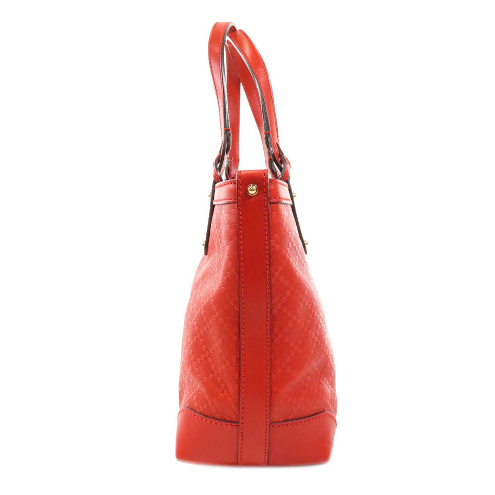 

Gucci Red Diamante Leather Tote